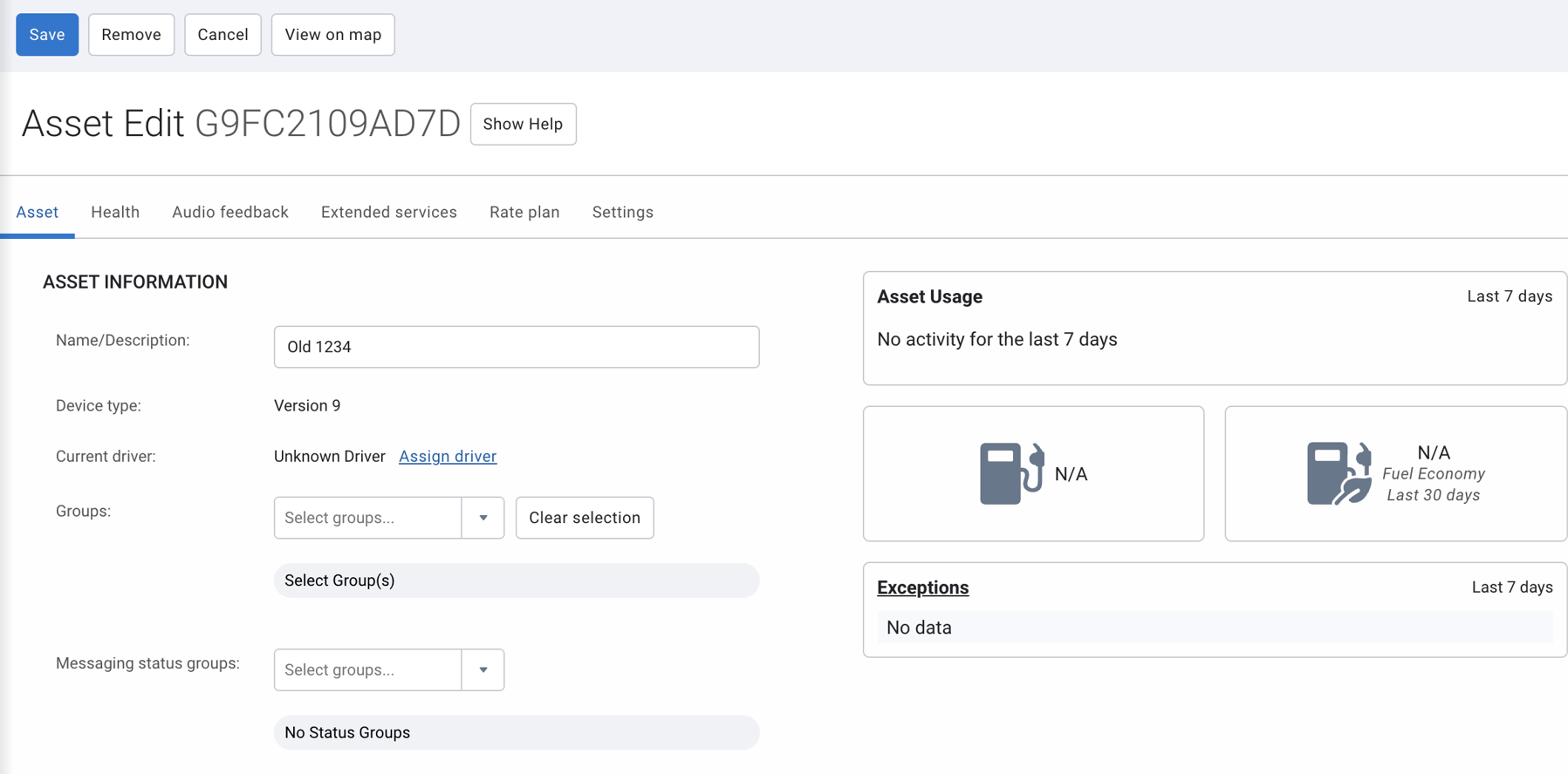 User Engine Id Vehicules : How to add a device into my database
