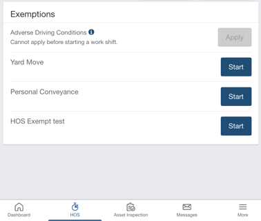 Geotab Drive: How to Activate HOS Exemption (Exemption Permit)